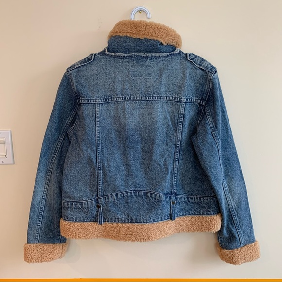 we the FREE people Rylee Cozy Moto Jacket . - Picture 10 of 10